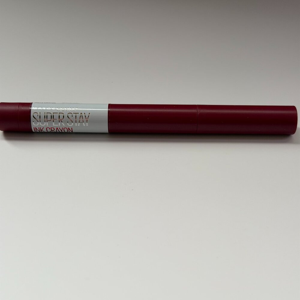 Maybelline Super Stay Ink Crayon Lipstick | Make It Happen 55 | New
